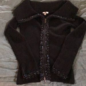 Caché Off-shoulder Dressy Knit Top